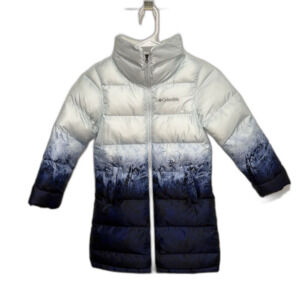Columbia Disney Winter Puffer Jacket Elsa Frozen II Youth XS